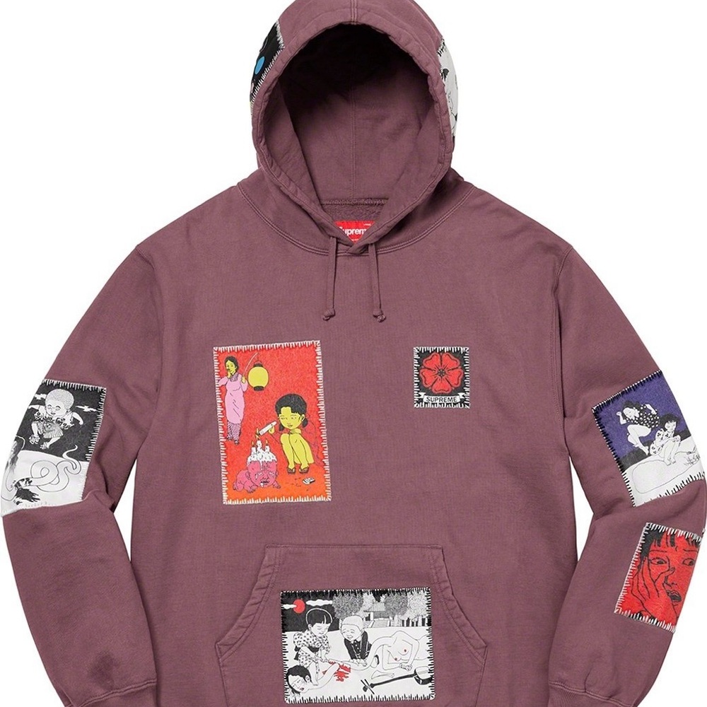 Supreme Toshio Saeki Hooded Sweatshirt